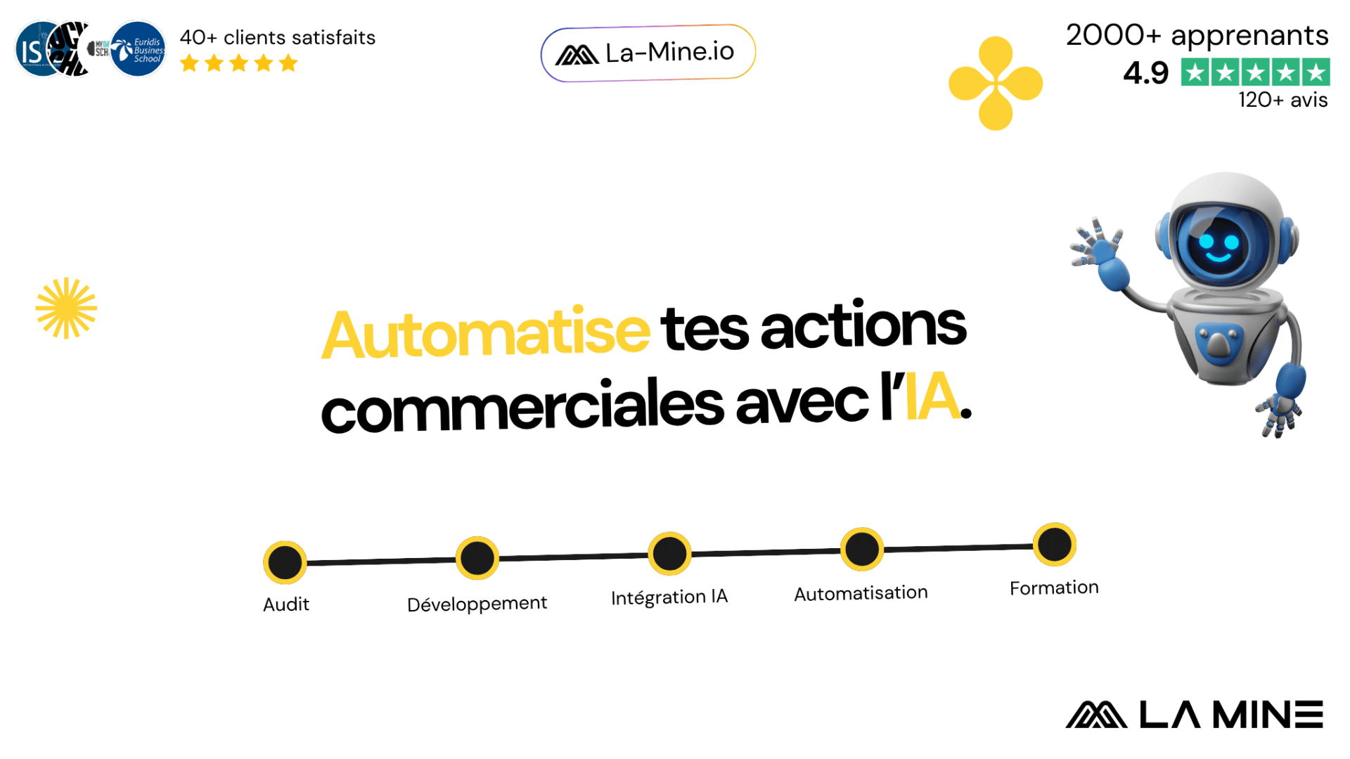 La-Mine.io · Agence d'Audit & Automatisations Commerciales